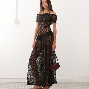 Lioness lace maxi dress